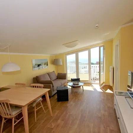 Mit Meerblick Und Balkon, Gratis Nutzung Vom Ahoi Erlebnisbad Und Sauna In Sellin - Meeresblick 60 Апартаменты Гёрен